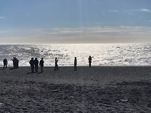 Reynisfjara, odpoledne