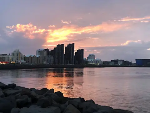 Reykjavík, večerní vycházka