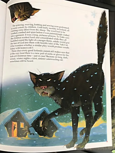 Jule cat, vánoční kočka
