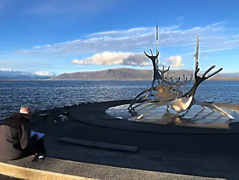 Reykjavík, Solfarid vzácně bez turistů